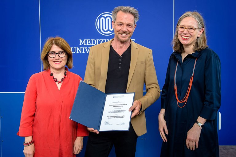 Verleihung CCC-Forschungsgrants 2022 ©MARKO's PHOTOGRAPHY/ MedUni Wien