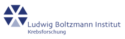 Logo des Ludwig Boltzmann Institut Krebsforschung ©Ludwig Boltzmann Gesellschaft